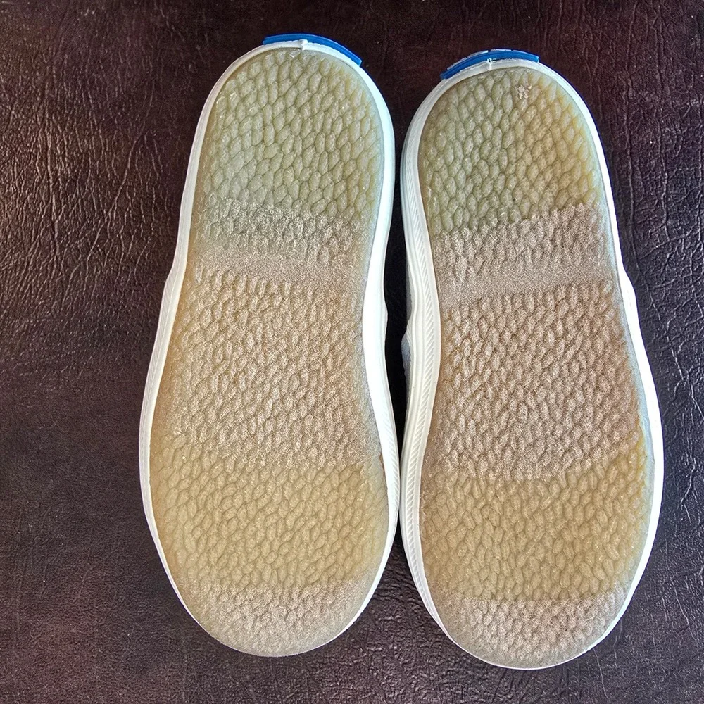 Keds x Kate Spade Kids Champion Glitter Sneakers Cream Gold Size 6M